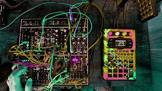 Eurorack Modular  SP404 MK2 Jam DnB Dubstep Trap Techno [upl. by Serge862]