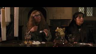 Professor Trelawney Eating in the Great Hall Extended  Order of the Phoenix Deleted Scene [upl. by Gniw]