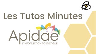 Les Objets Liés  un Tuto Minute Apidae Tourisme [upl. by Frymire266]