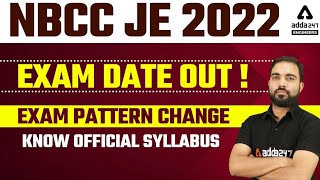 NBCC JE Exam Date 2022  NBCC JE Exam Date Out  NBCC JE Exam Pattern [upl. by Eelam]