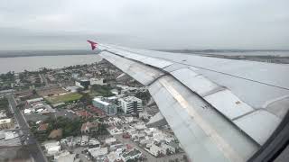 Landing at Guayaquil Airport aboard LATAM [upl. by Breanne]