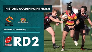 HISTORIC golden point finish in the Farah Palmer Cup [upl. by Ronyar]