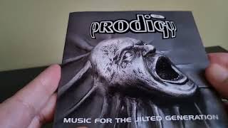 The Prodigy – Music For A Jilted Generation 1994 cd album unboxing overview [upl. by Prisca]