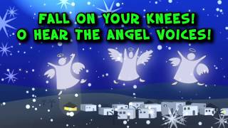 O Holy Night Lyric Video  The Christmas Carol Special Report A Simple Plus Christmas [upl. by Atreb]