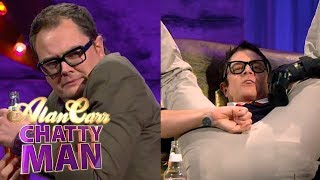 Johnny Knoxville Broke His Little Johnny While Motorcycling  Full Interview  Alan Carr Chatty Man [upl. by Llevol751]