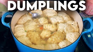 The FLUFFIEST Dumplings For Stews How To Make Dumplings [upl. by Copeland]