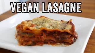 Vegan Lasagne Recipe [upl. by Ahsienad]