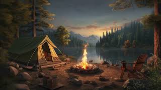 White noise of Campfire sounds for sleeping relaxing ASMR sounds sleep music Calm music BGM [upl. by Iaw]