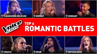 They brought romanticism to The Voice with these battles  TOP 6 [upl. by Inanuah166]