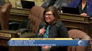 Rep Slatter Floor remarks HB 1950  Student loans [upl. by Abbye893]