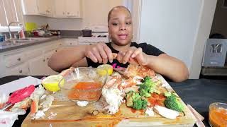 SPICY KING CRAB vs SNOW CRAB vs DUNGENESS CRAB SEAFOOD BOIL MUKBANG [upl. by Estes]