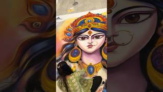 Navratri special rangoli art  garba rangoli  rangolidesign [upl. by Linad728]