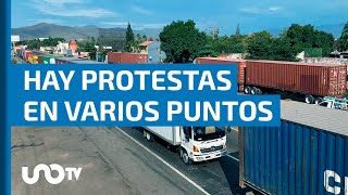 Transportistas inician paro nacional ¿qué carreteras están afectadas [upl. by Eladnar112]