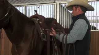 Tack tip  Folding up the latigo [upl. by Inor]