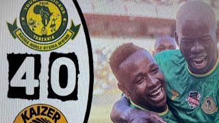 YANGA AFRICA 4 VS KAIZER CHIEFS 0 full time [upl. by Neuburger849]