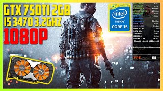 Battlefield 4  GTX 750Ti 2GB  i5 3470  16GB Ram  1080p [upl. by Ahsim]