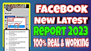 How to report Facebook account 2023  Facebook Account Reporting New Trick  Facebook Reporting 2023 [upl. by Yokum]