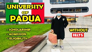 University of Padua  How to apply  Scholarships  Free education [upl. by Goebel]