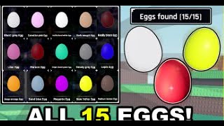 How to FIND ALL 15 EGG LOCATIONS in Sols RNG Egg Hunt 2024 ROBLOX [upl. by Alicul790]