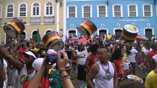 Olodum Rehearsal Salvador de Bahia [upl. by Ilohcin61]