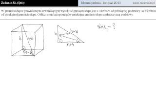 Zadanie 32  matura próbna  listopad 2013 [upl. by Arturo]