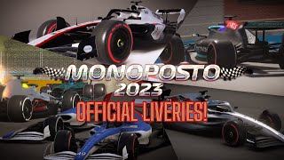 OFFICIAL LIVERIES IN MONOPOSTO 2023 [upl. by Dre222]