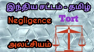 What is Negligence  TAMIL  Tort Law [upl. by Halli]