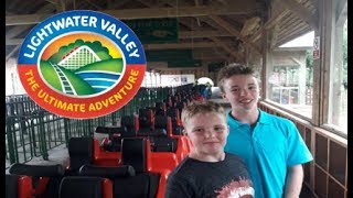 lightwater valley  July 2018  FIRST TIME REACTIONS ON EVERYTHING [upl. by Rehctaht]