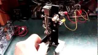 Vibroplex Wire Chef Vertical Morse Code Bug key [upl. by Aneeres]