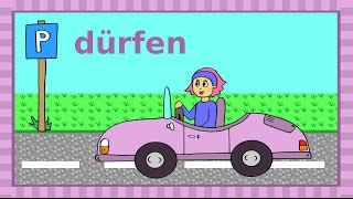 Deutsches Modalverb quotdürfenquot  Verboten oder erlaubt German for beginners [upl. by Sigfrid]