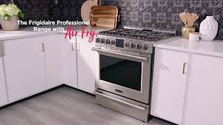 Frigidaire Professional Range Oven Air Fry Feature [upl. by Sascha346]