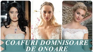 Modele de coafuri domnisoare de onoare tendinte 2018 [upl. by Levon]