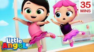 Ballet Song  More Little Angel Kids Songs amp Nursery Rhymes [upl. by Crellen]