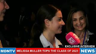 Meet Melissa Muller The Brightest Mind in South Africa matricresults2023 [upl. by Anella659]