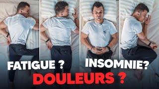 Comment BIEN DORMIR  Voilà LA MEILLEURE position  daprès la SCIENCE [upl. by Eentruoc]