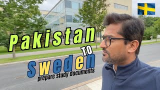 Essential Documents for Study in Sweden  Pakistani Students in Sweden [upl. by Hultin]