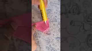 How to Make 3D Star for your Christmas Decoration  Paper Craftl craft with stiky note [upl. by Krantz]