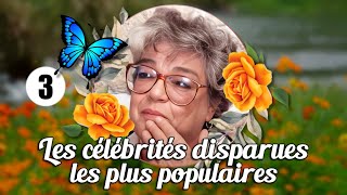 Célébrités disparues les plus populaires  Hommage aux célébrités les plus populaires [upl. by Keary7]