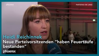 Parteitag DIE LINKE Interview mit Heidi Reichinnek am 201024 [upl. by Keven1]