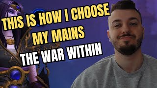 HOW I CHOOSE MY MAIN IN The War Within [upl. by Ledarf]