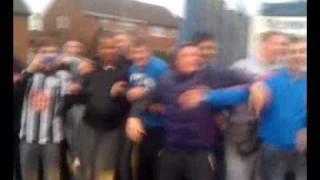 Halesowen Town Fans Singing Outside The Grove [upl. by Vitoria]