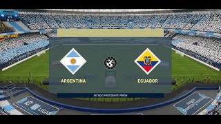 Argentina vs Ecuador  World Cup 2026  CONMEBOL  Qualifications  Round 1  Goals amp Highlights [upl. by Ybba]