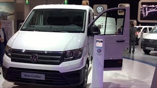 Volkswagen Crafter 2017 In detail review walkaround Exterior [upl. by Noyek]