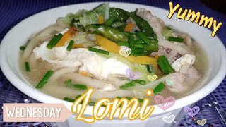 Lomi best meryenda  Lomi Recipe [upl. by Sand482]