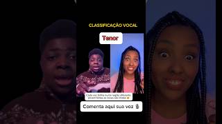 A IMPORTÂNCIA DE SABER A SUA CLASSIFICAÇÃO VOCAL 🎙️🔥tecnicavocal tecnicavocal shorts [upl. by Alberto]