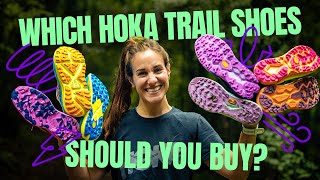 Which Hoka Trail Running Shoes are BEST for you [upl. by Aleet]