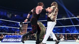 Kane engages The Wyatt Family in a preSummerSlam freeforall SmackDown Aug 16 2013 [upl. by Petite]