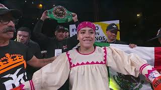 Pelea completa  Yamileth Mercado vs Kudakwashe Chiwandire BoxAzteca 🥊 [upl. by Fairman868]