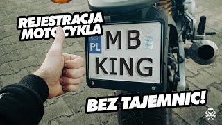 Rejestracja motocykla Jakie dokumenty są potrzebne Ile to kosztuje Co się zmieniło [upl. by Neeloj]