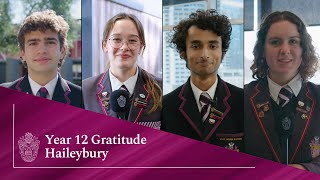 Haileybury  Year 12 Gratitude [upl. by Donohue585]